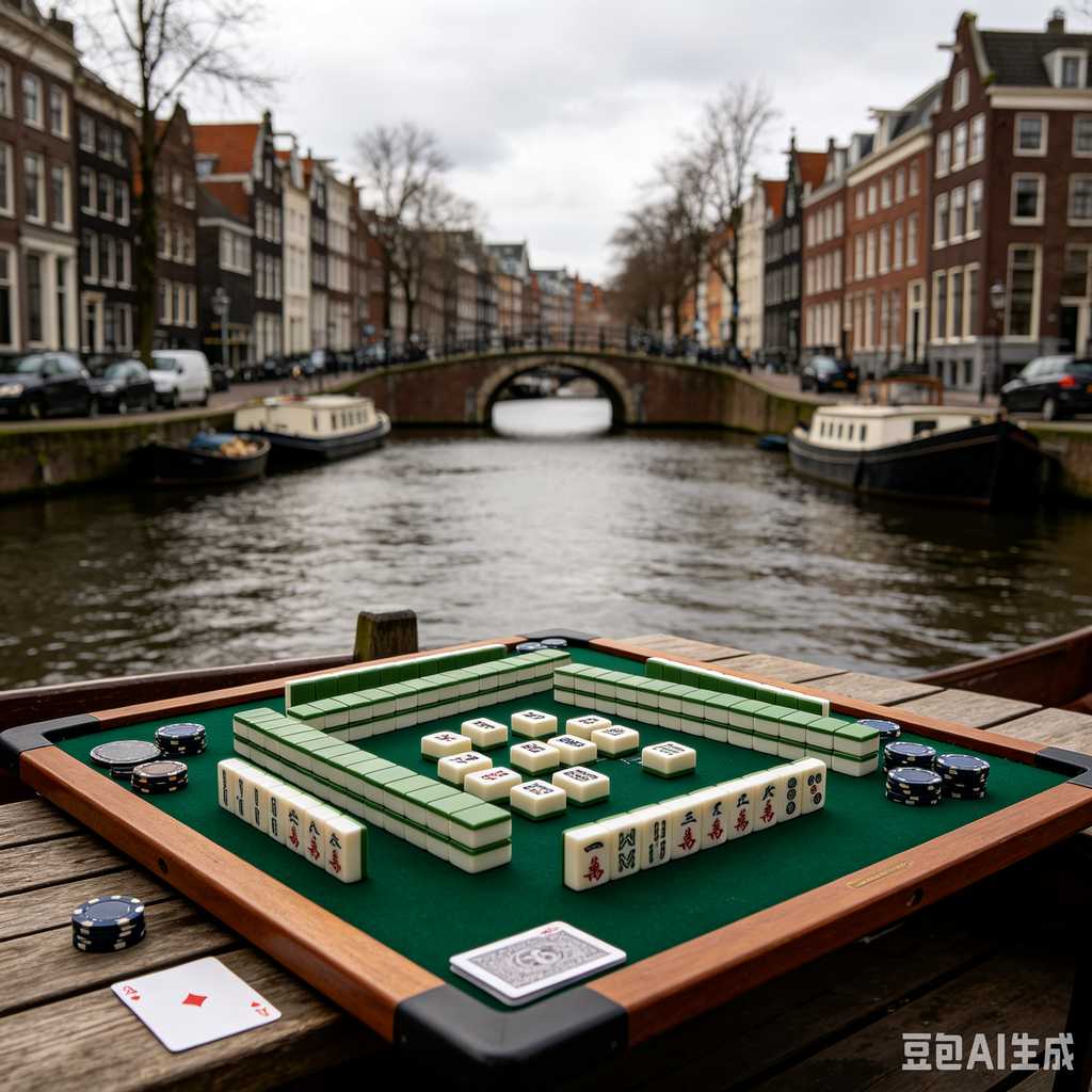 decorative mahjong tiles set