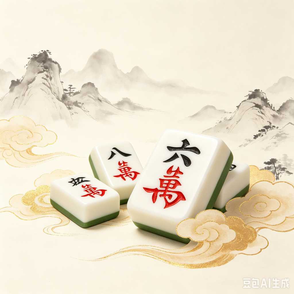 clear printing mahjong characters