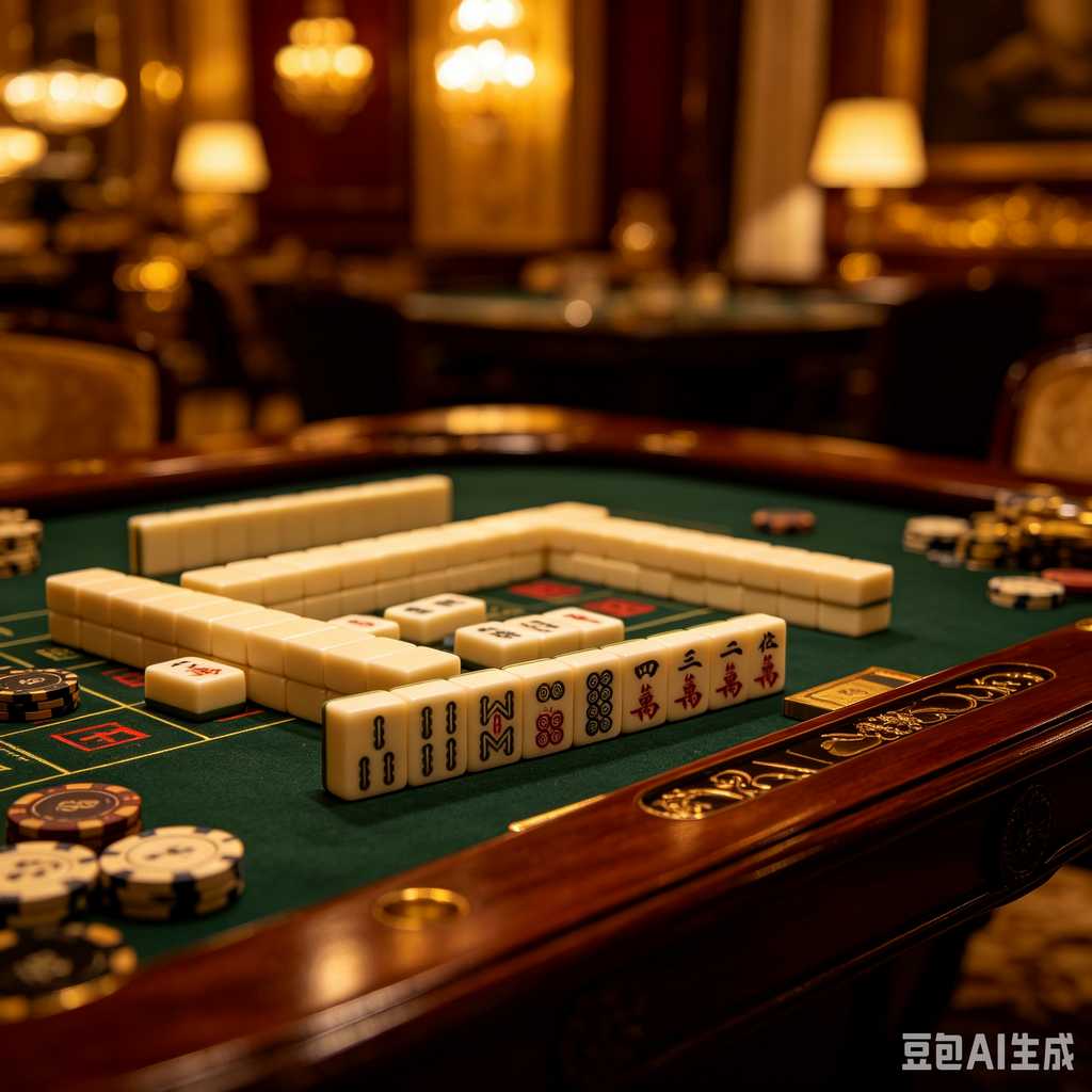 real wood mahjong set