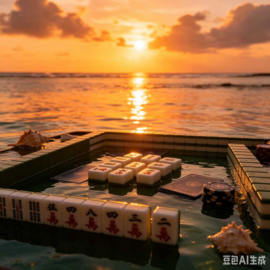 compact mahjong set with case